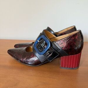 Fluevog Effortless Felicity Patent Heels size 9.5